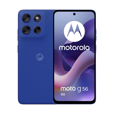 Motorola moto g56 5G 17,1 cm (6.72'') Ranura híbrida Dual SIM Android 15 USB Tipo C 8 GB 256 GB 5200 mAh Azul