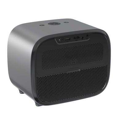 Vidéoprojecteur ETOE E3 Pro avec Google TV, 600 ANSI, 1080P Natif, Décodage 4K, Mise au point Automatique et Correction Keystone, Wi-Fi Double Bande et Audio 20W - Prise EU