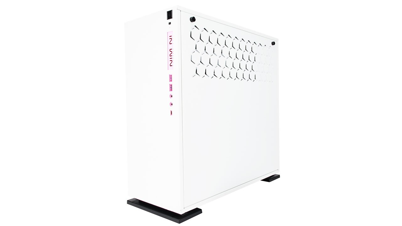 In Win 303C Midi Tower Blanc - Neuf
