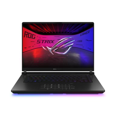 ASUS ROG Strix SCAR 16 G635LX-RW159W Intel Core Ultra 9 275HX Portátil 40,6 cm (16'') WQXGA 64 GB DDR5-SDRAM 2 TB SSD NVIDIA GeForce RTX 5090 Wi-Fi 7 (802.11be) Windows 11 Home Negro