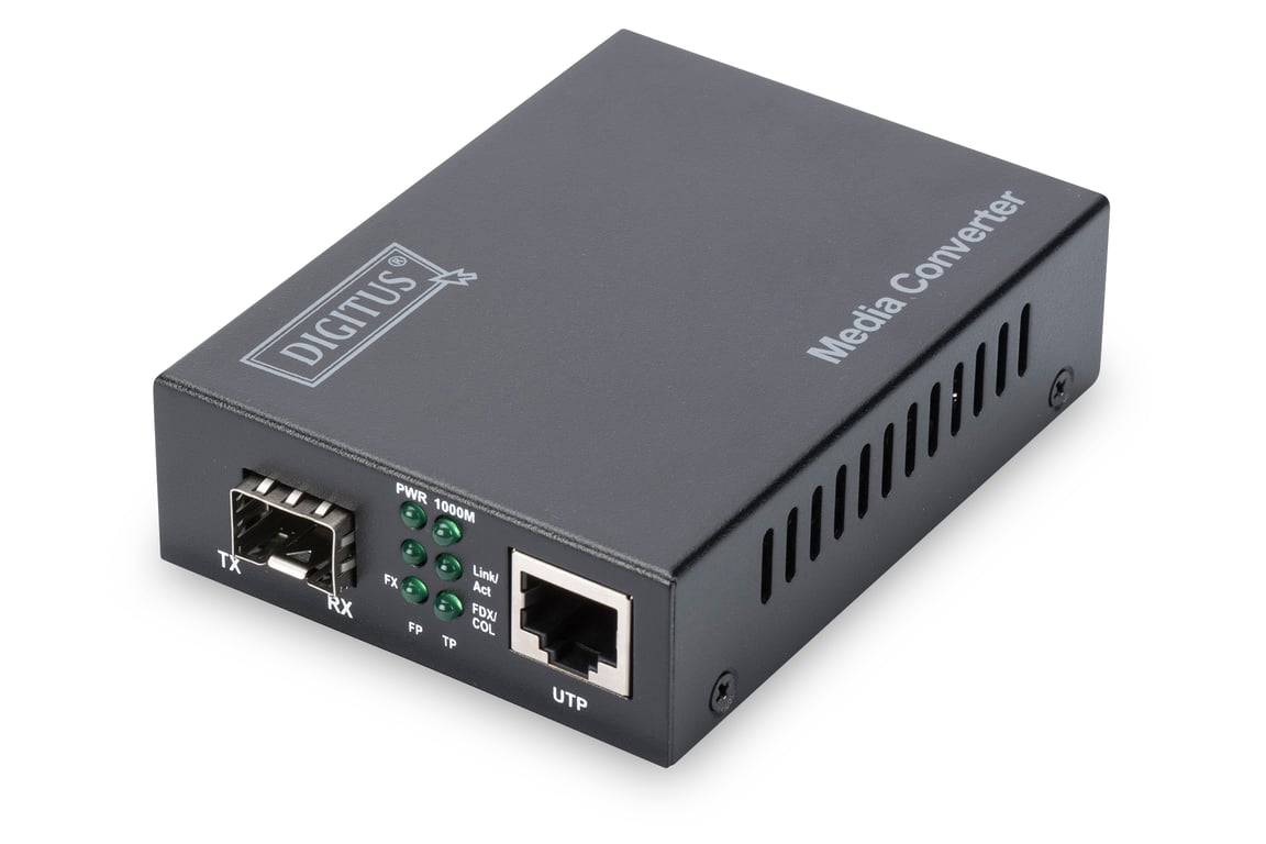 Digitus Convertisseur de médias Gigabit en RJ45 / SFP Neuf - vue 5