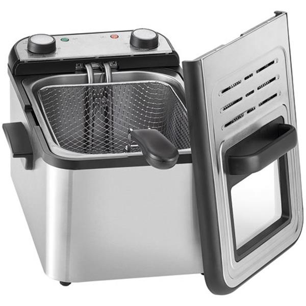 Friteuse KITCHENCHEF KCPFR42PRO – 4.2L, 3000W, Inox - vue 6