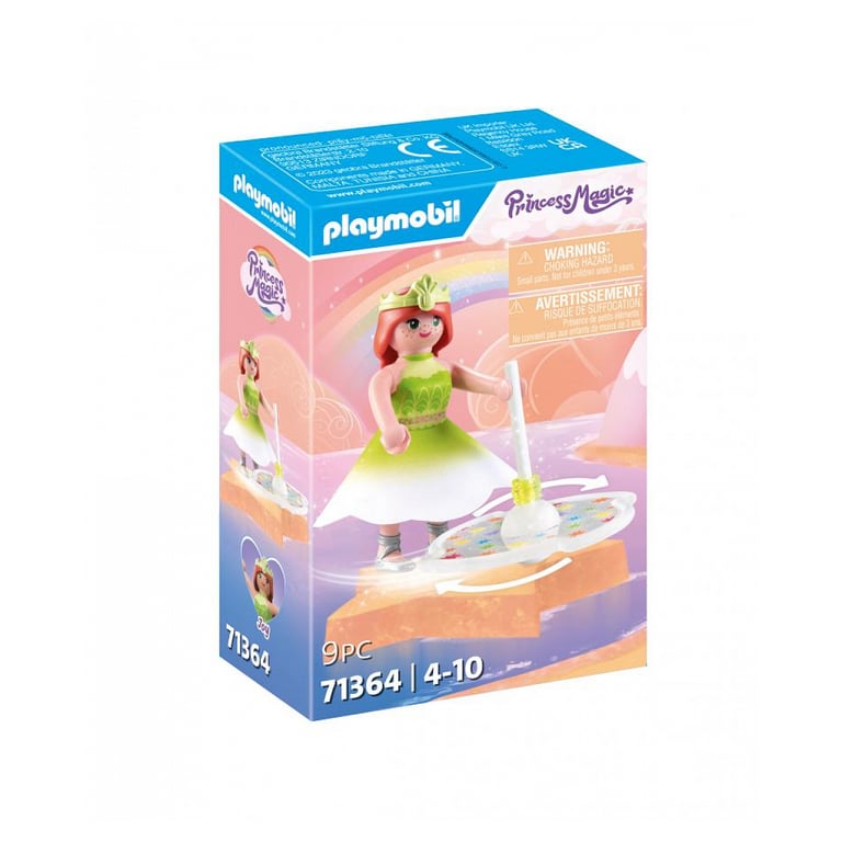 Toupie Arc-en-Ciel avec Princesse : Créez des Spectacles Colorés - Neuf