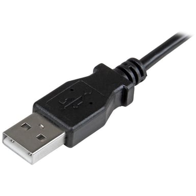 StarTech.com Cavo di ricarica e sincronizzazione Micro USB da 1 m - Da USB-A a Micro-B ad angolo retto - M/M - 0,25 mm²