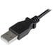 StarTech.com Cavo di ricarica e sincronizzazione Micro USB da 1 m - Da USB-A a Micro-B ad angolo retto - M/M - 0,25 mm²