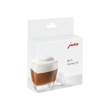 Adaptateur sans fil JURA Wi?Fi Connect V2 24323 Wi?Fi et Bluetooth pour commande J.O.E. et accessoires Blanc