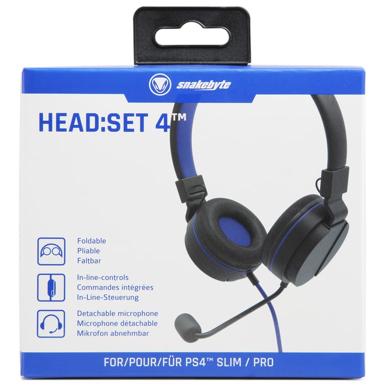 Snakebyte Head:Set 4 Casque Avec fil Arceau Jouer Neuf - vue 2