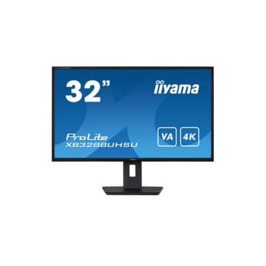iiyama ProLite XB3288UHSU-B5 écran plat de PC 80 cm (31.5'') 3840 x 2160 pixels 4K Ultra HD LCD Noir
