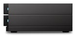 LaCie 2big RAID 8TB boîtier de disques 8 To Bureau Noir