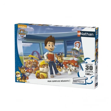 Puzzle Nathan 30 piezas - Equipo Patrulla