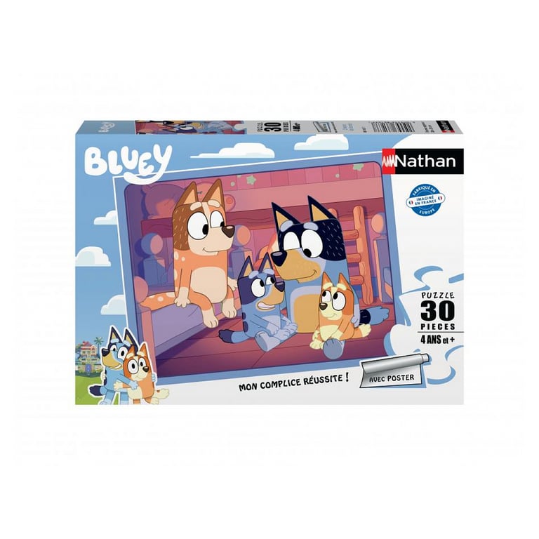 NATHAN Puzzle 30 p Bluey - vue 2