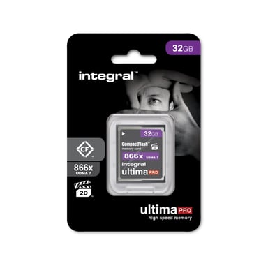 Integral 32GB ULTIMAPRO COMPACTFLASH 866X CFast