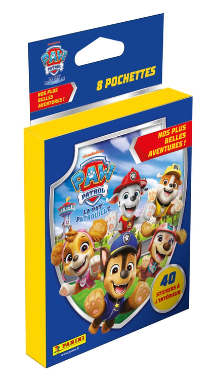 Cartes à collectionner Panini Paw Patrol Pat’Patrouille 11 Nos plus belles aventures ! Blister 8 pochettes - vue 5