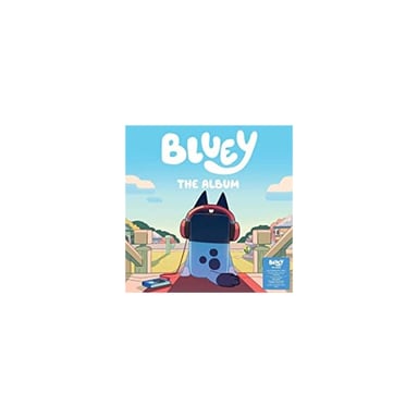 Vinyle LP Demon Records Bluey The Album 140g 33T 17 titres Vinyle bleu avec poster A3