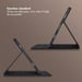 Selencia Coque tablette Riva pour Samsung Galaxy Tab A9 Plus - Noir