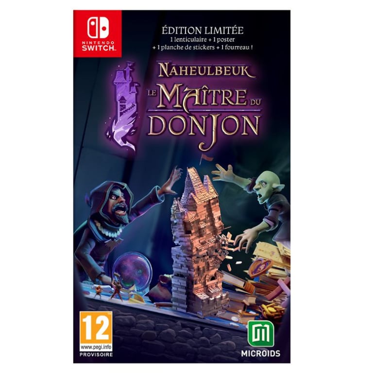 Le Maître du Donjon de Naheulbeuk Jeu Nintendo Switch Edition Limitée - vue 2