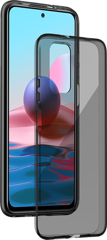 Coque Silisoft souple Noire pour Xiaomi Redmi 10 Bigben