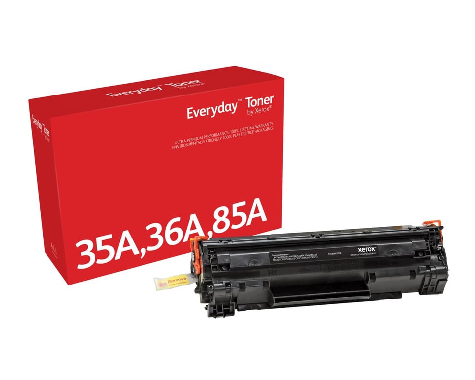 Xerox compatible cartouche de toner alternative pour : Canon CRG 125 HP CB435A HP CB436A HP CE285A pour Canon imageCLASS LBP6030 HP LaserJet Pro M1132 M1212 M1217 P1102... - vue 3