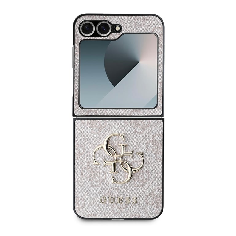 Guess PU Big 4G Metal Logo Case for Samsung Galaxy Z Flip 6 GUHCZF64GMGPI