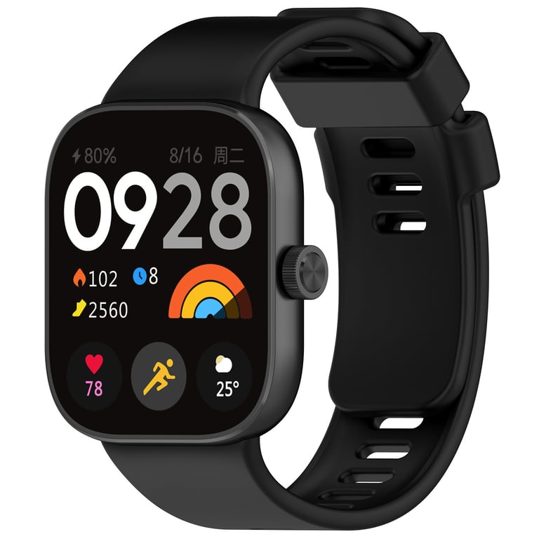 Bracelet en silicone pour montre Redmi 4 Neuf - vue 3