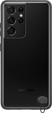 Coque Renforcée Clear Protective Contour Noir pour Samsung G S21 Ultra 5G Samsung