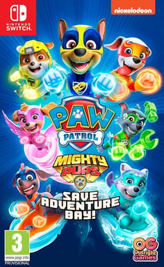 PAW Patrol Mighty Pups Save Adventure Bay SWITCH [Code de téléchargement]