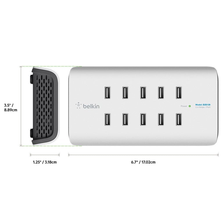 Belkin Chargeur 10 ports USB A - vue 5