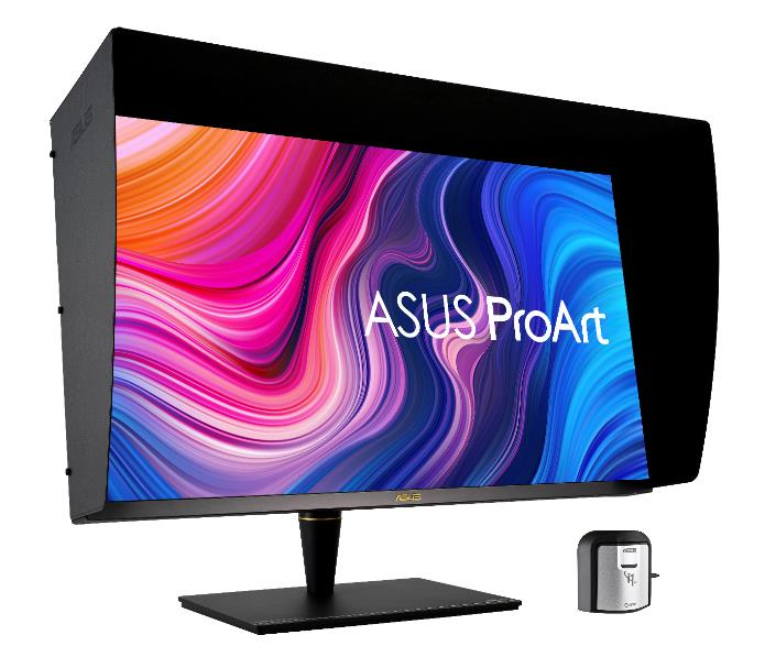 ASUS ProArt PA32UCX PK Ecran PC 32'' 4K IPS MiniLED 3840x2160 1200cdm² Display Port 3x HDMI 2xUSB C Thunderbolt △E< 1 HDR 1000 X Rite i1 DisplayPro Technologie OCO Garantie - vue 5