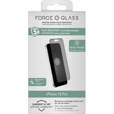 Vetro organico per iPhone 15 Pro 2.5D Spy