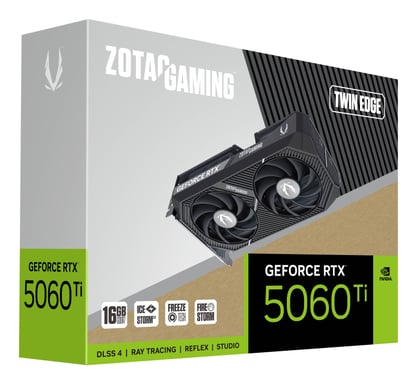 Carte Graphique Zotac GeForce RTX 5060 Ti Twin Edge 16Go
