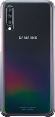 Coque Evolution Noire pour Samsung G A70 Samsung