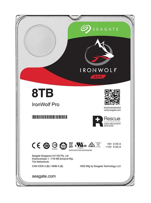 Unità disco rigido Seagate IronWolf Pro ST8000NE001 da 3,5