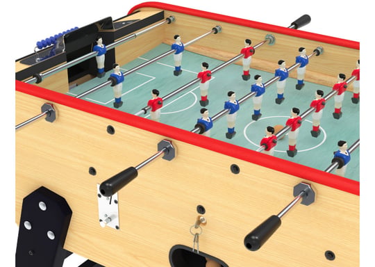 Baby Foot Bistrot Bois Clair avec monnayeur