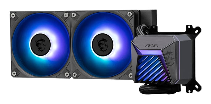 MSI MAG Coreliquid A15 240 Scheda madre, processore All-in-One Liquid Cooler 12 cm Nero 1 pezzo(i)