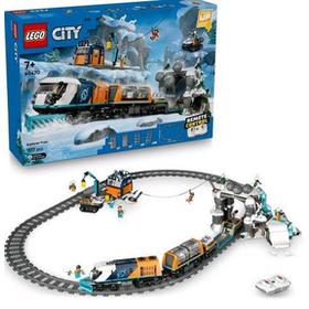 LEGO® City 60470 Le train express des explorateurs en Arctique - vue 4