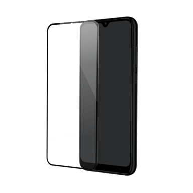 Protector de pantalla de cristal templado (100% cobertura de superficie) para Xiaomi Redmi Note 8T, Negro