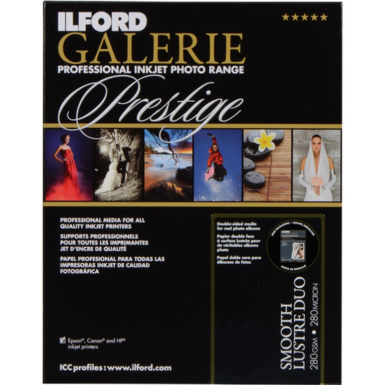 ILFORD GALERIE Semi Gloss Duo 250gsm A4 25s Neuf