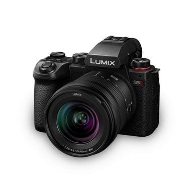 Panasonic Lumix S5II + S 20-60MM F3.5-5.6 + 50mm F1.8 MILC 24,2 MP CMOS 12000 x 8000 pixels Noir