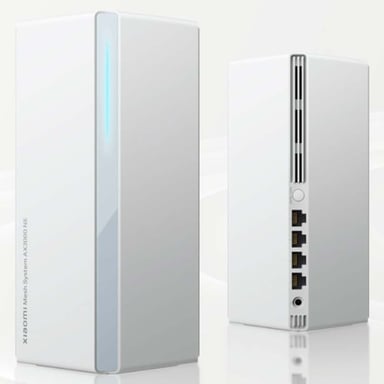 Xiaomi AX3000?2-Pack? Doble banda (2,4 GHz / 5 GHz) Wi-Fi 6E (802.11ax) Blanco 3 Interno