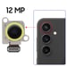 Samsung Cámara ultra gran angular de 12MP para Galaxy S23, S24 y S24 Plus Negro