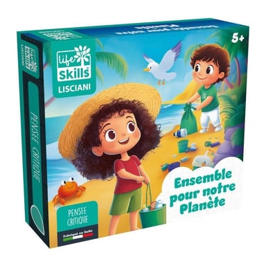 Juntos por el Planeta - Juego de mesa - HABILIDADES VITALES - Tablero ilustrado