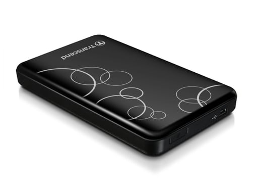 Transcend StoreJet 25A3K disque dur externe 1 To 2.5'' Micro-USB B 3.2 Gen 1 (3.1 Gen 1) Noir
