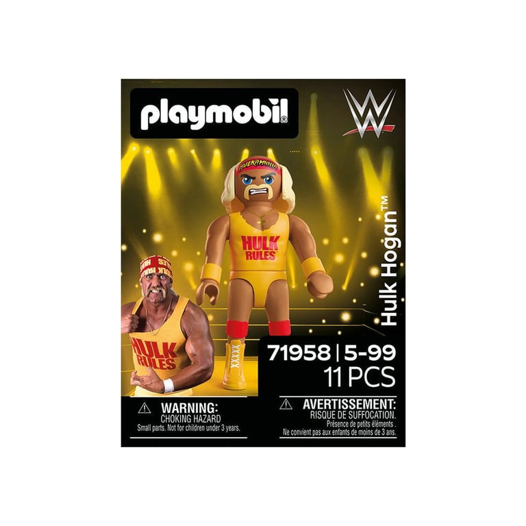Playmobil WWE 71958 Hulk Hogan - vue 4