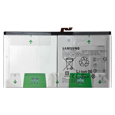 Batterie interne pour Galaxy Tab S10 Ultra 11200mAh EB-BX926ABE Blanc