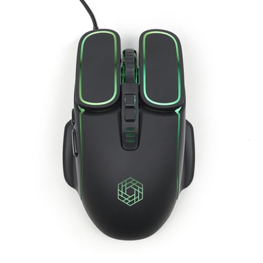 LIVOO TEA281 Souris gamer filaire - 7 boutons Programmables - Rétro-éclairage LED RGB - Sensibilité ajustable 1200 à 7200 DPI