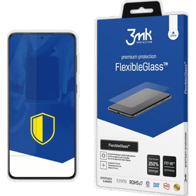 Protecteur d'écran 3MK FlexibleGlass pour Samsung Galaxy S21 5G Transparent