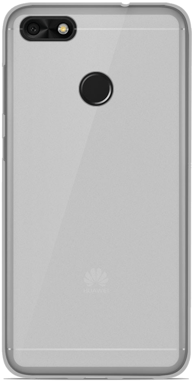 Coque silicone unie compatible Givré Blanc Huawei Y6 Pro 2017