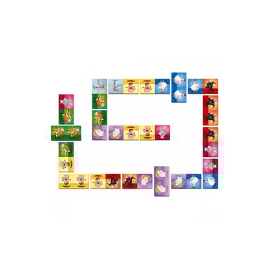 Jeu de Dominos Rigolooo de Janod - Apprentissage et Amusement pour Enfants