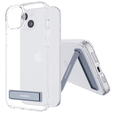 imoshion Coque Stand pour Apple iPhone 15 Plus - Transparent