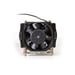 Inter-Tech A-24 Processeur Cooler 6 cm Aluminio, Negro